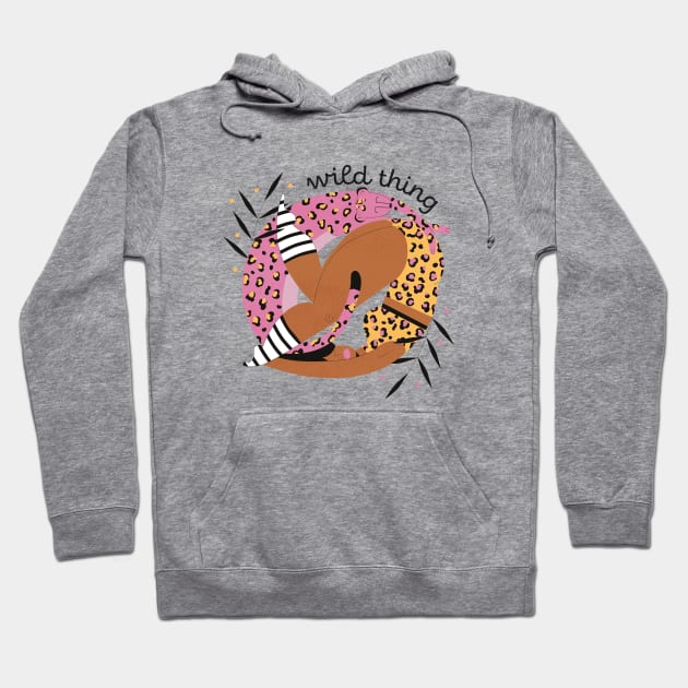 Wild thing Hoodie by damppstudio